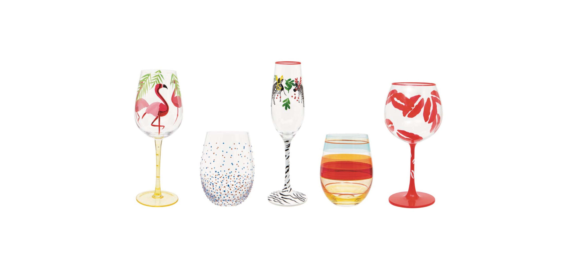 Hand Painted Glassware