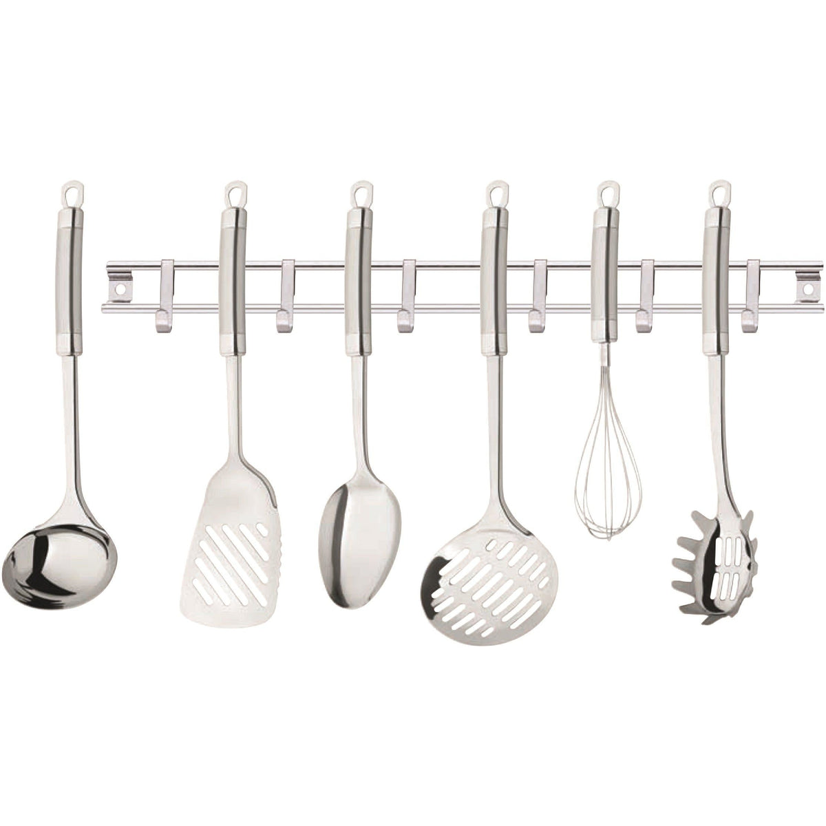 Exquisite Stainless Steel Kitchen Utensils Set - 7 Pieces