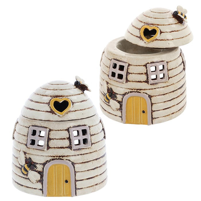 Village Pottery Beehive Dome Cream Warmer Tea Lite Holder