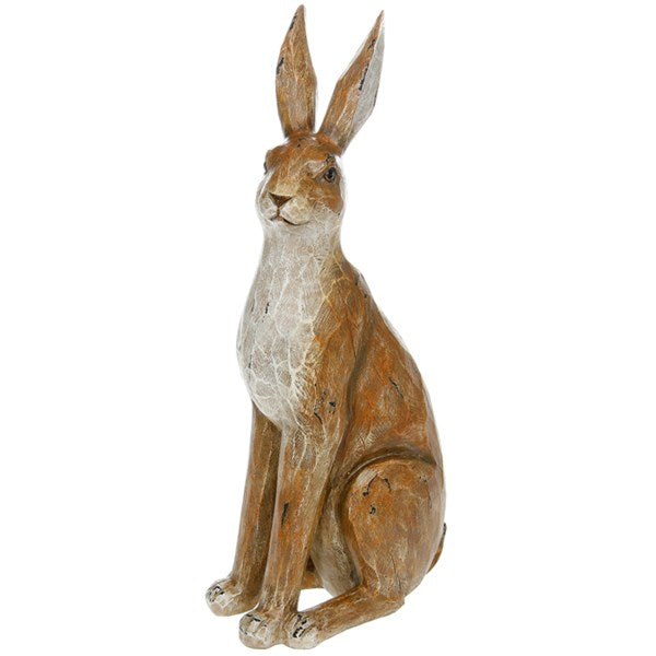 Large Brown Sitting Hare