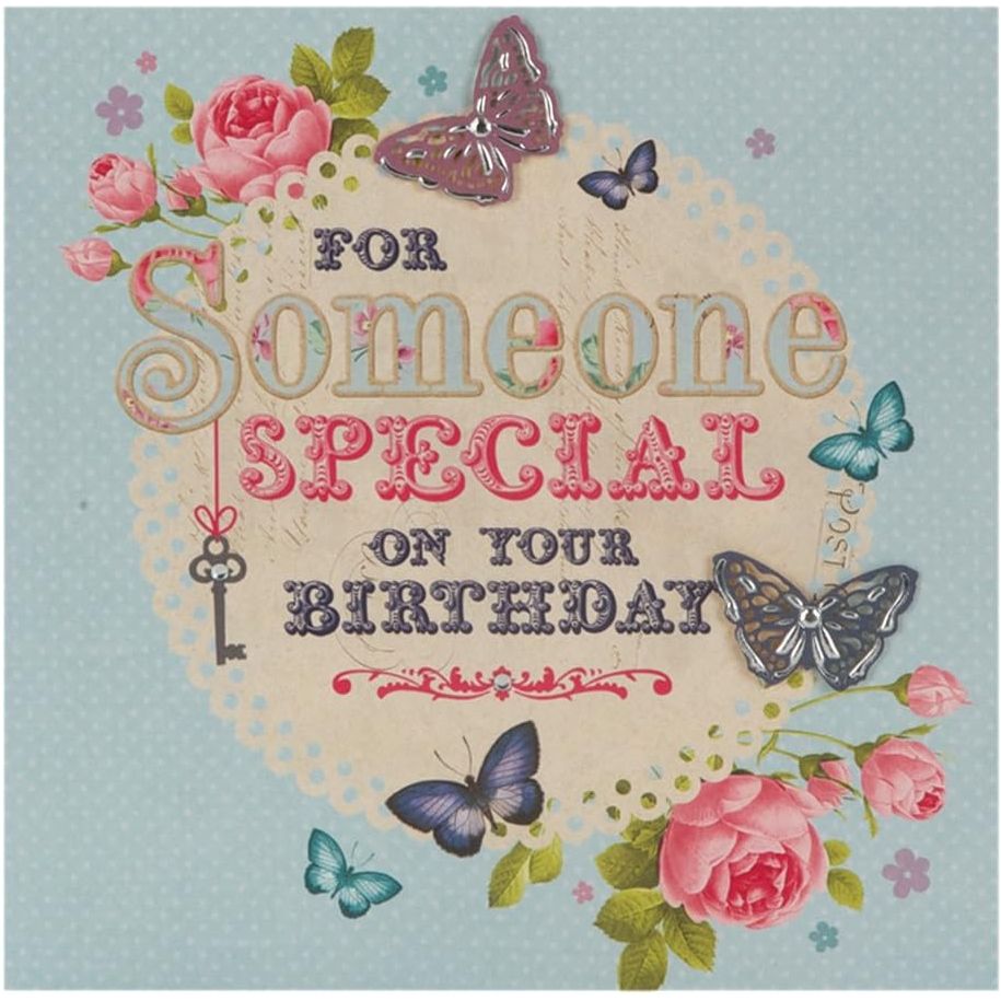 For Someone Special Birthday Greetings Card