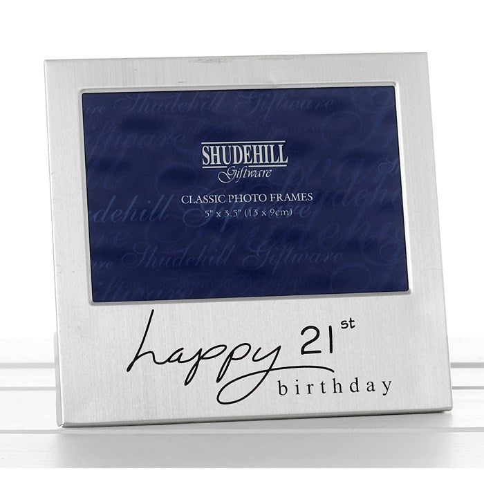 21st Birthday Photo Frame