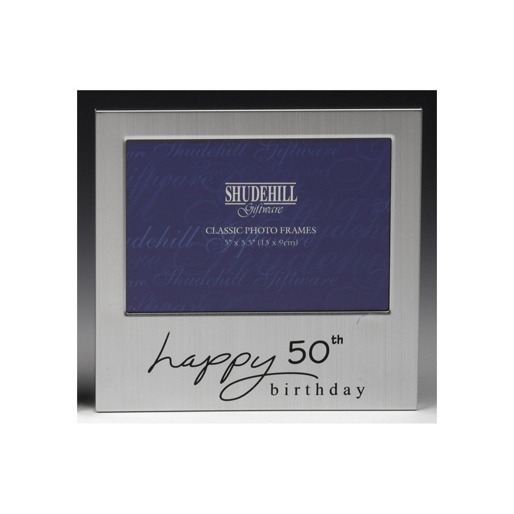 50th Birthday Photo Frame