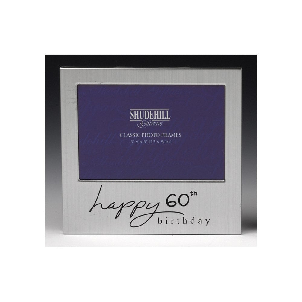 60th Birthday Photo Frame