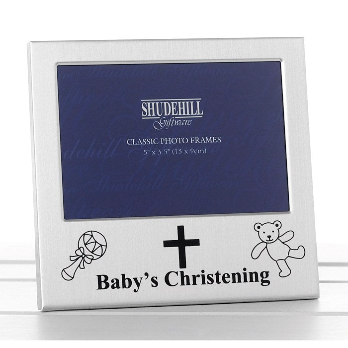 Baby&#39;s Christening Photo Frame