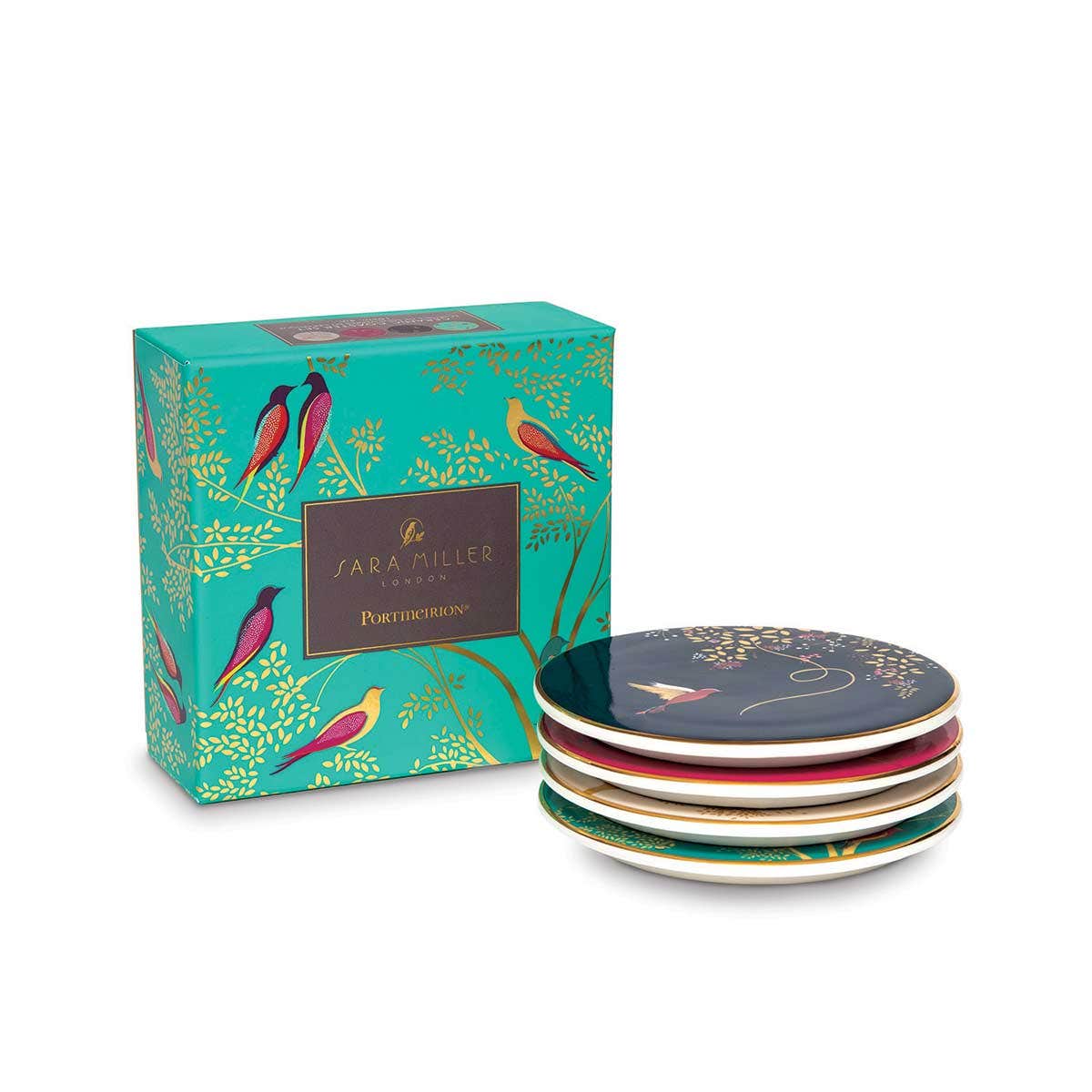 Sara Miller Chelsea Ceramic Coasters - Set of 4