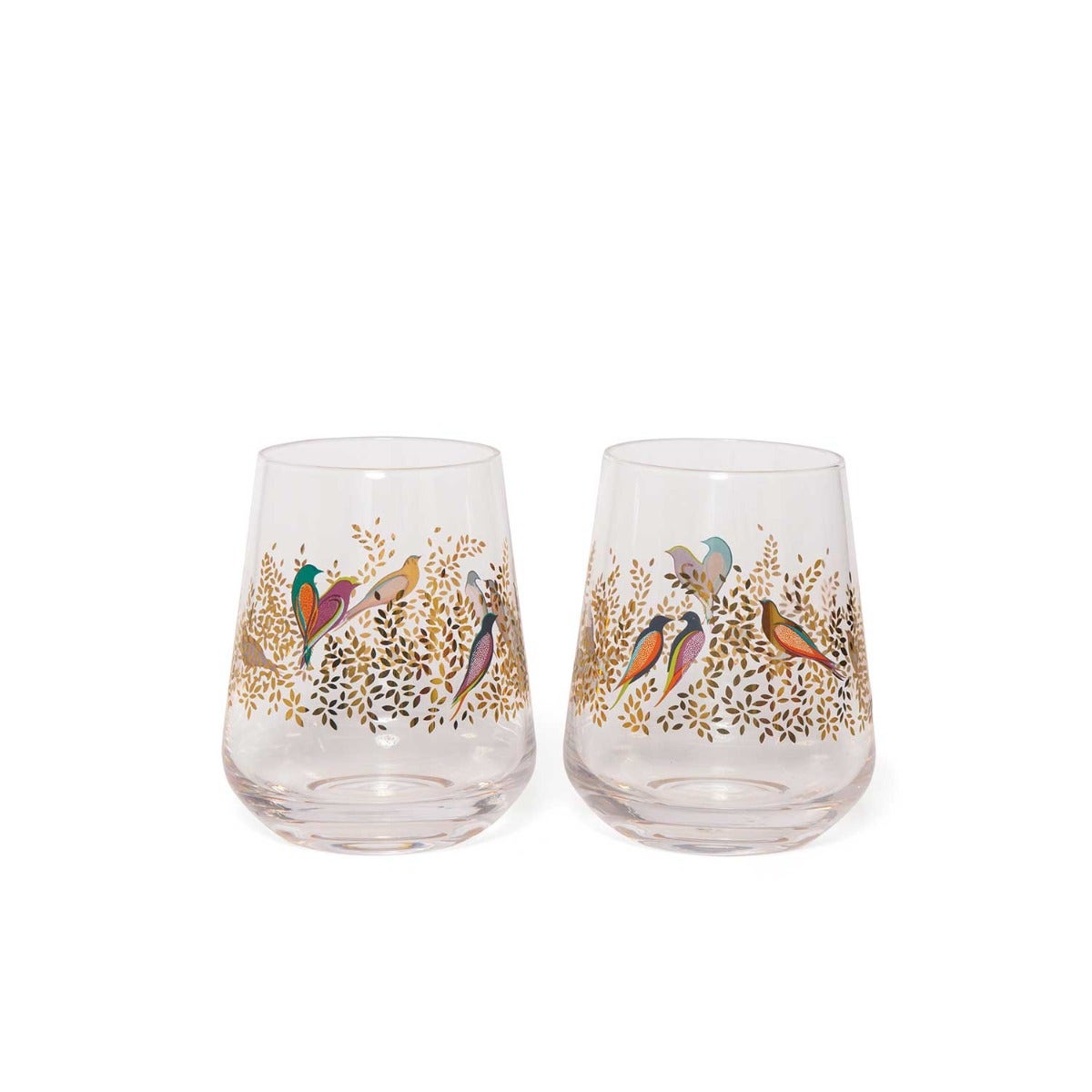 Sara Miller Chelsea Set of 2 Glass Tumblers