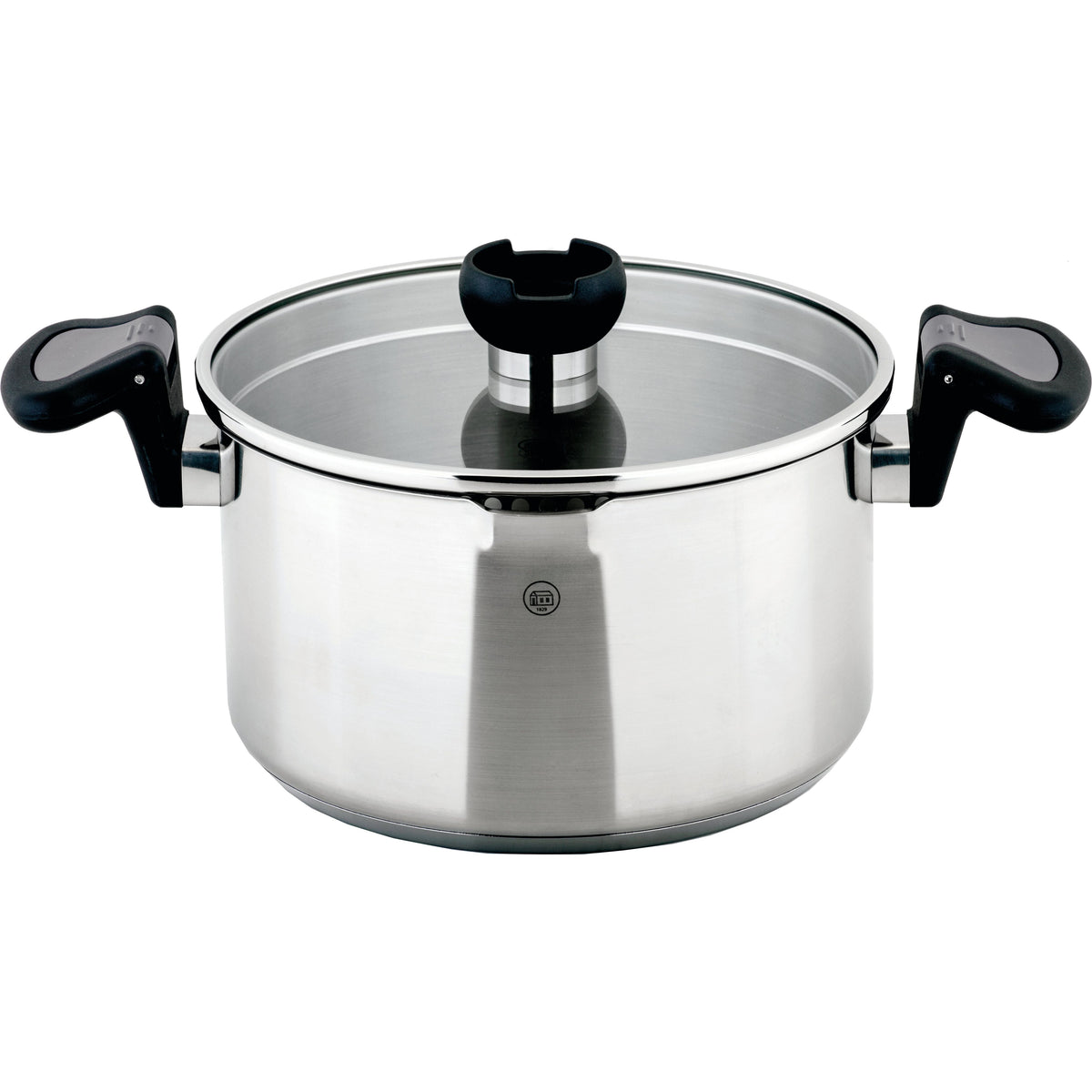 Aron Lift &amp; Pour Stainless Steel Casserole Pan - 20cm