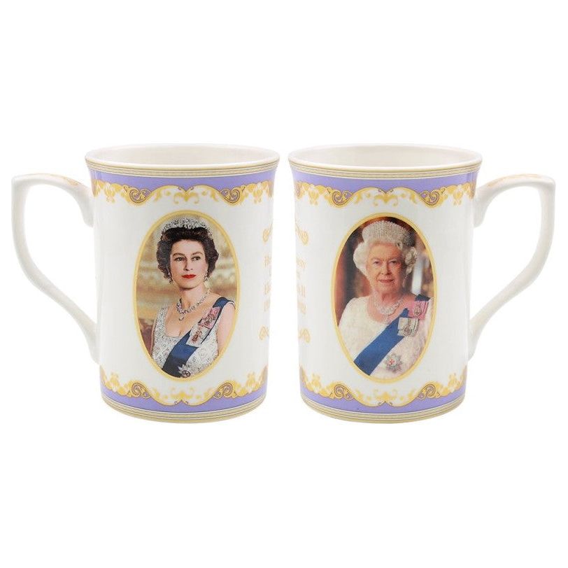 Queen Elizabeth II Fine China Mug