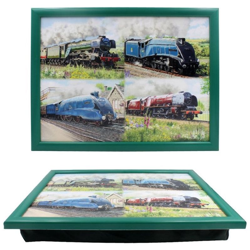 Classic Trains Design Lap Tray