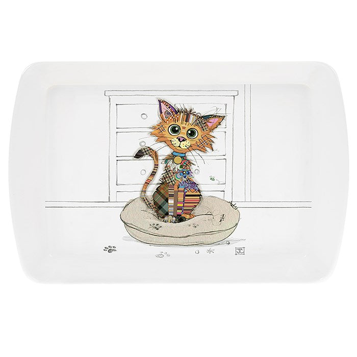 Kimba Kitten Melamine Small Food Tray