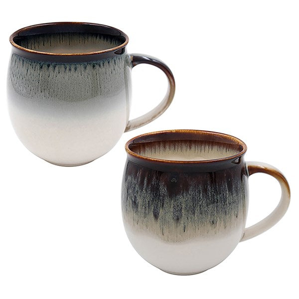 Two Tone Elements Mugs Set of Two