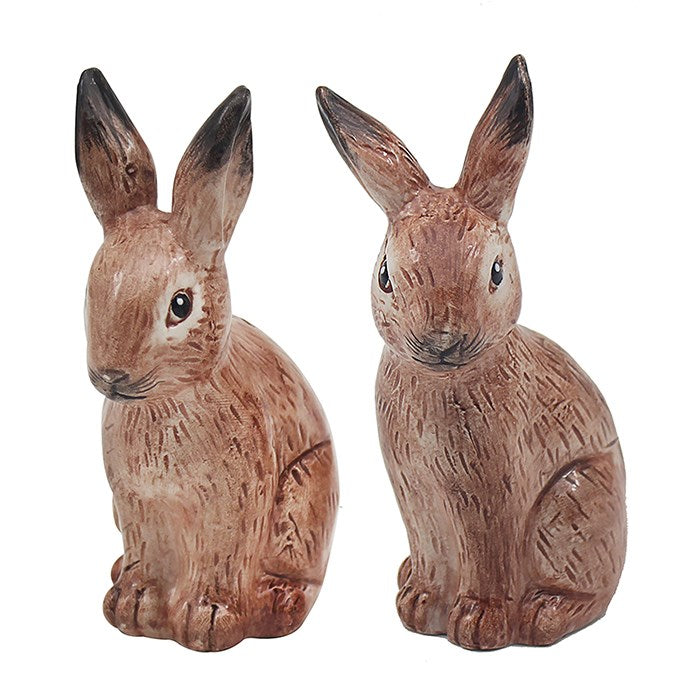 Hare Ceramic Salt and Pepper Set