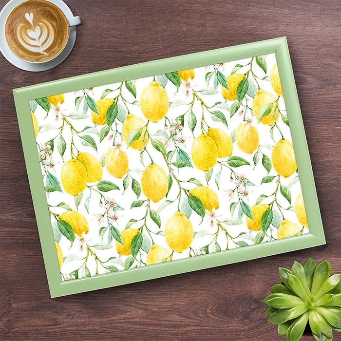 Lemon Grove Lap Tray