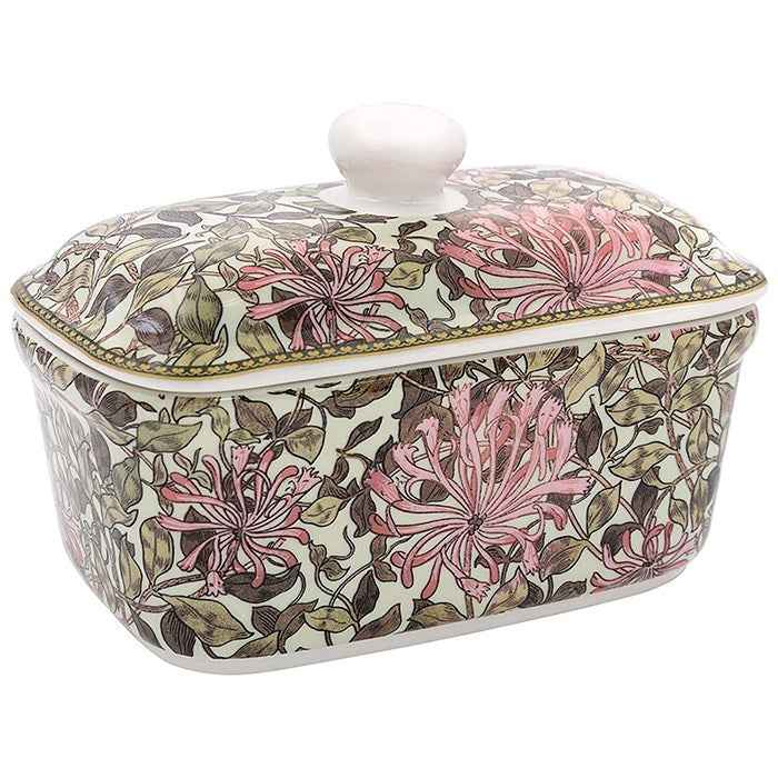 William Morris Honeysuckle Butter Dish