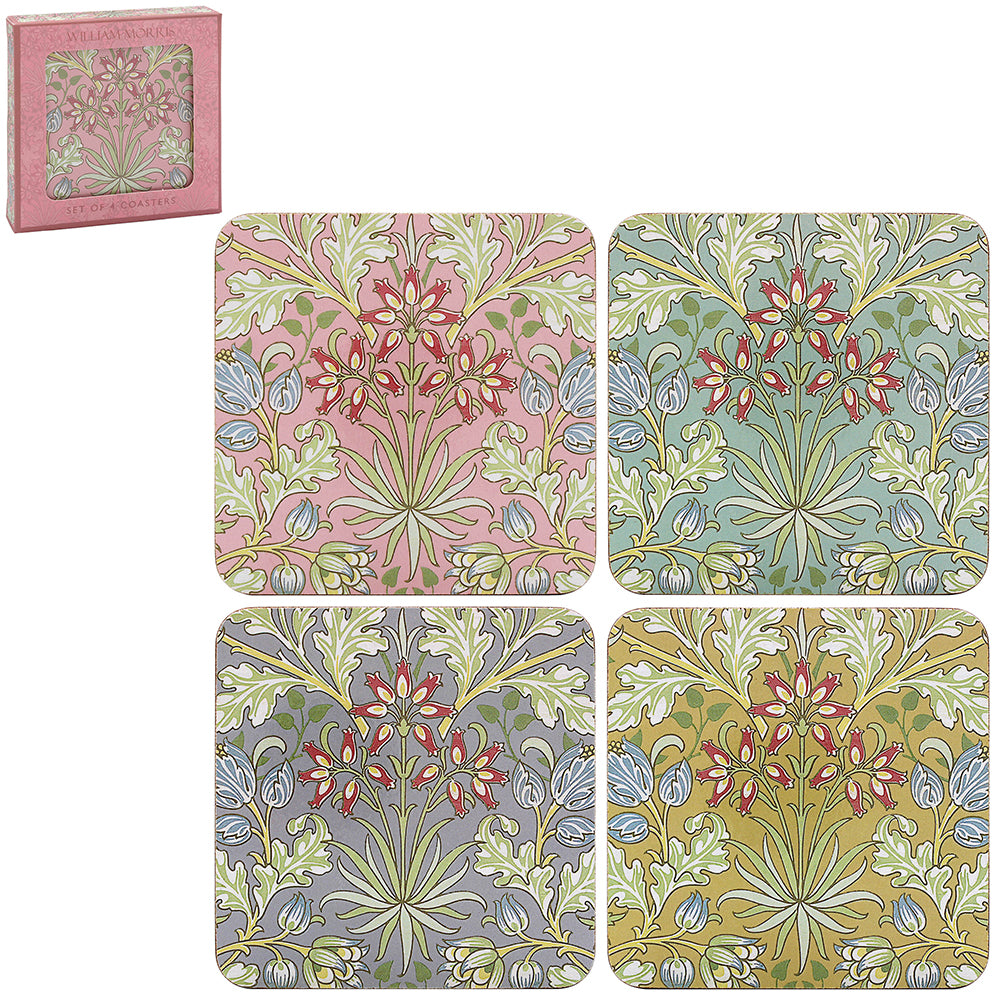 William Morris Hyacinth Coaster &amp; Placemats Set of 4