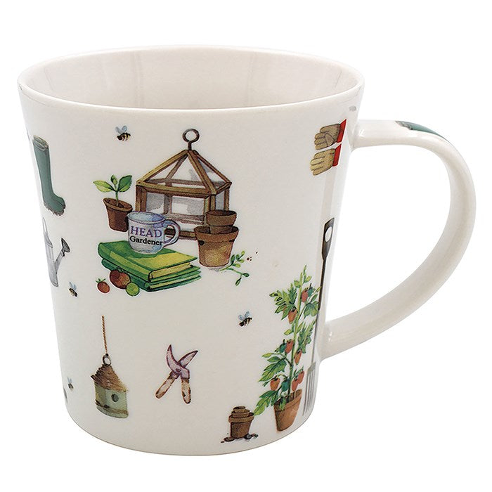 Green Fingers Garden Fine China Mug