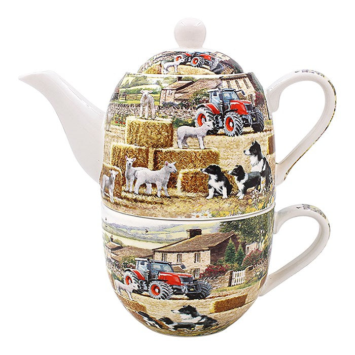 Collie &amp; Sheep China Tea For One