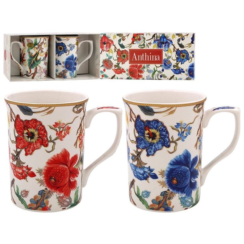 Anthina Fine China Mugs Set of Two