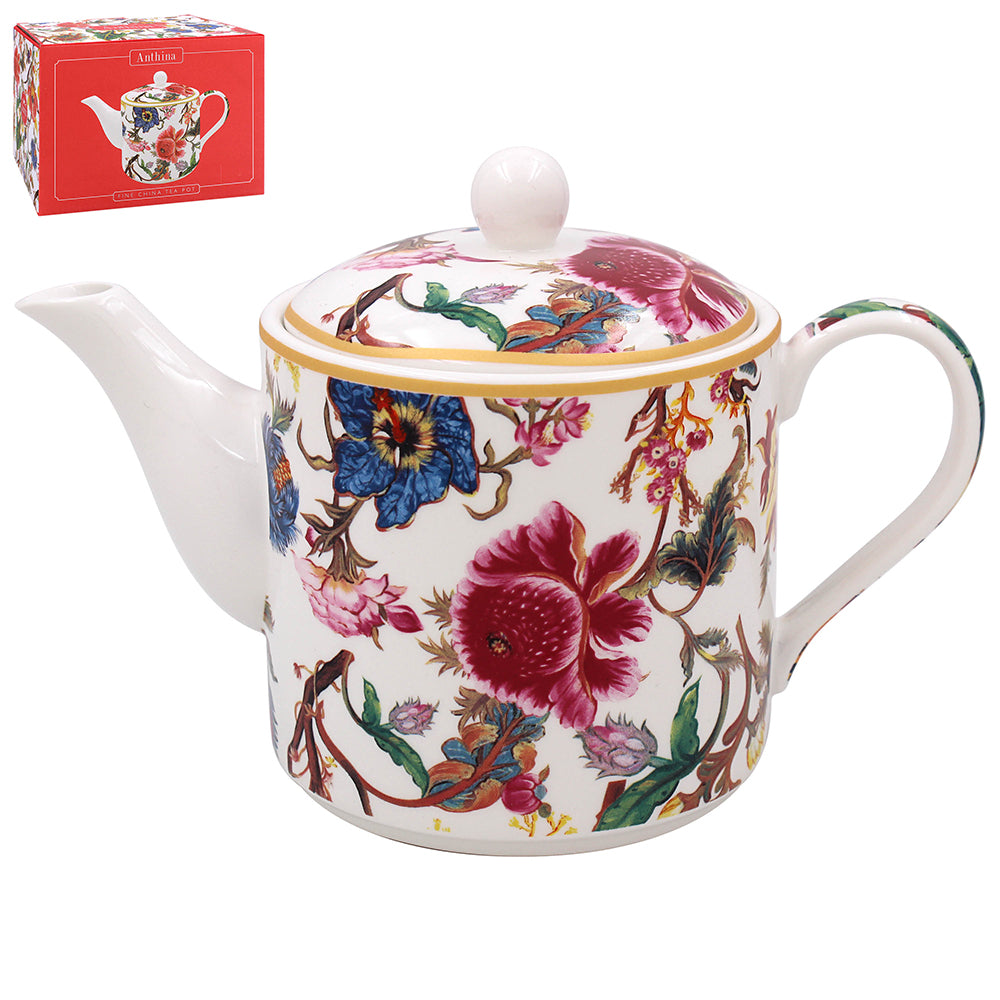 Anthina Design Fine China Teapot