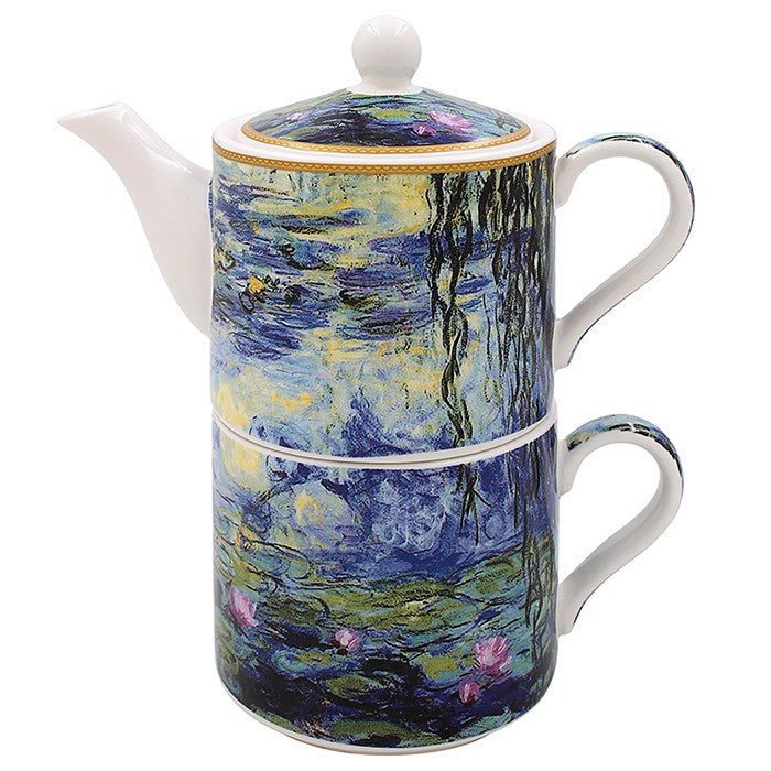 Claude Monet Tea For One Set