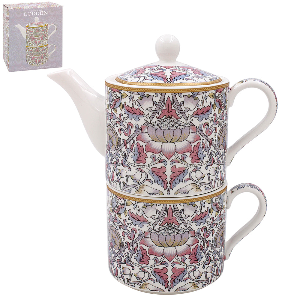 William Morris Lodden Tea For One Set