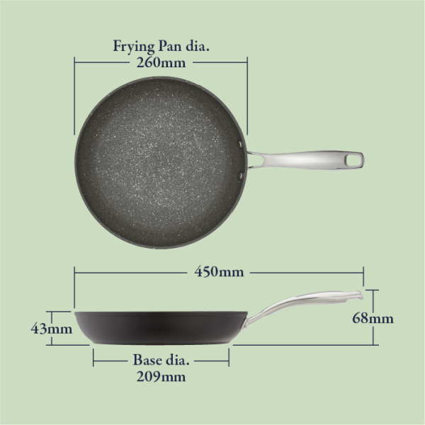 Stellar Rocktanium 26cm Non-Stick Frying Pan