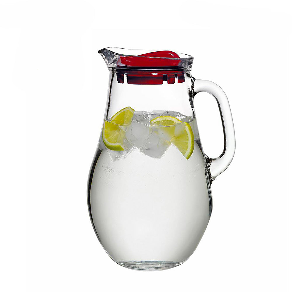 Glass Pitcher 1.85 Litre With Lid