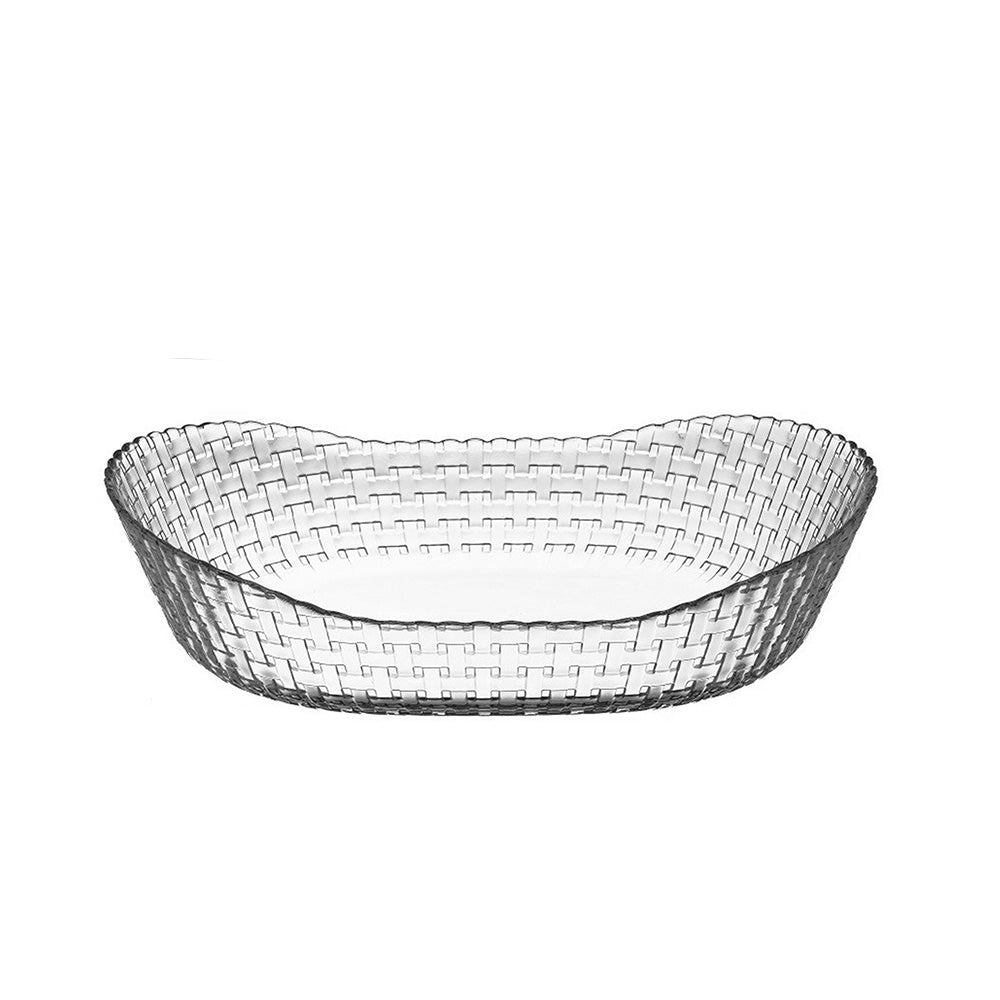 Oval Glass Serving Dish