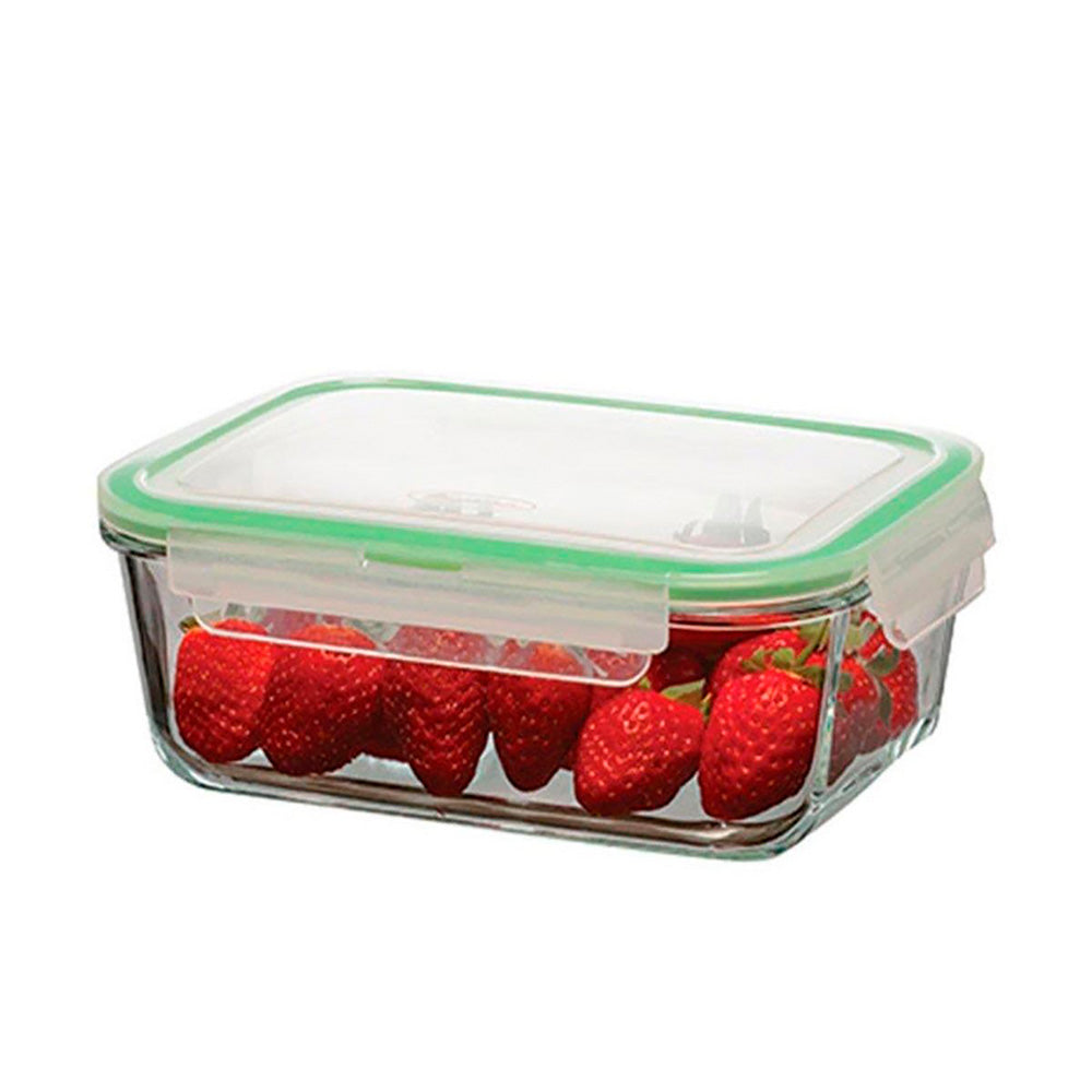 Glass Food Container With Lid - 1.8 Litre