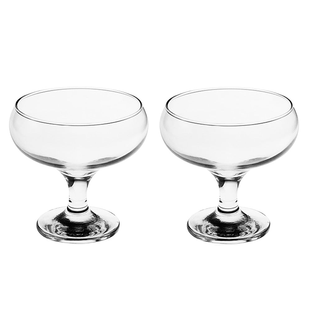 Set Of 2 Ice-Cream Glasses