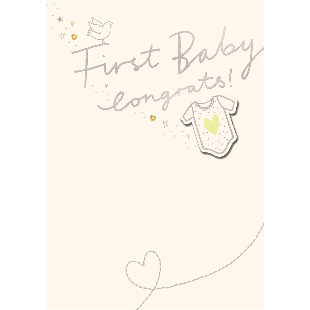 First Baby Congrats! Greetings Card