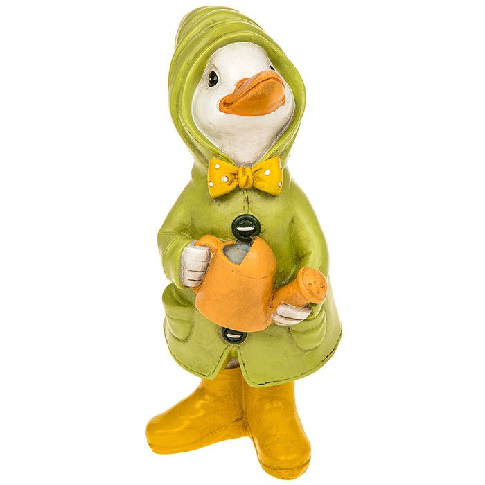 Puddle Duck with Watering Can Ornament