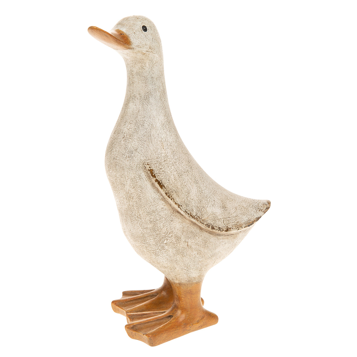 White Duck Ornament - Medium