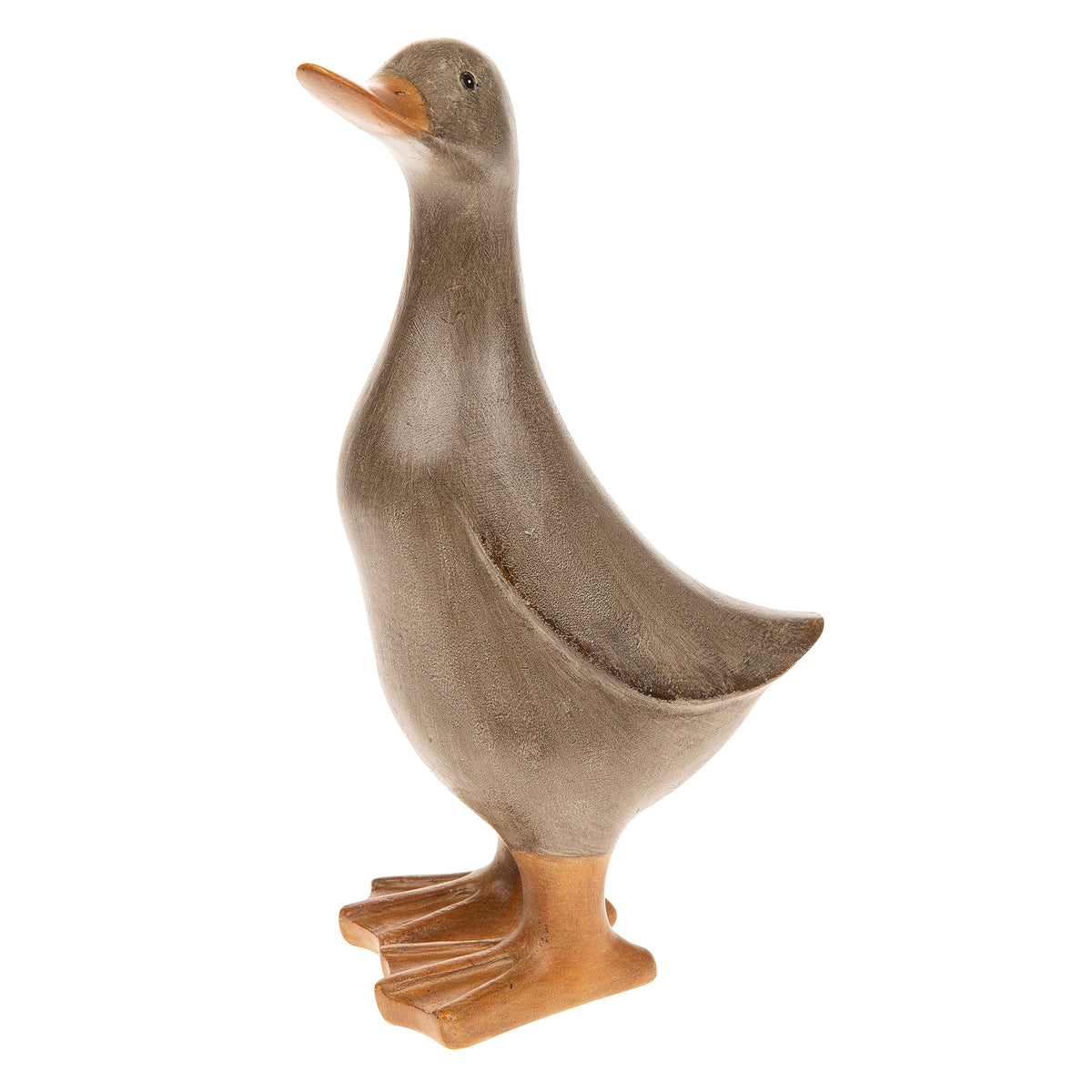 Mocha Duck Ornament - Medium