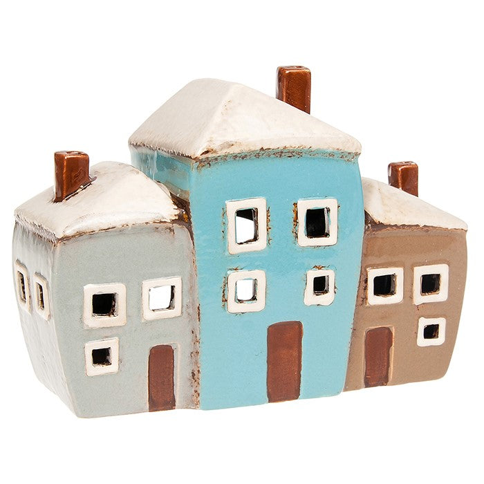 Three Houses Tealight Holder