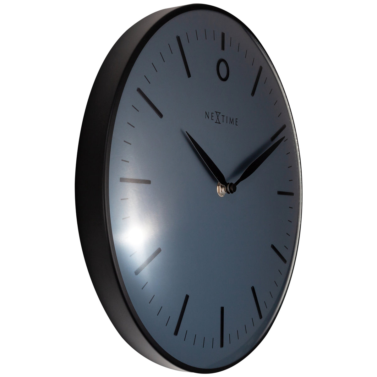 Design Wall Clock - Silent - Black - 30cm - Glamour Small - NeXtime