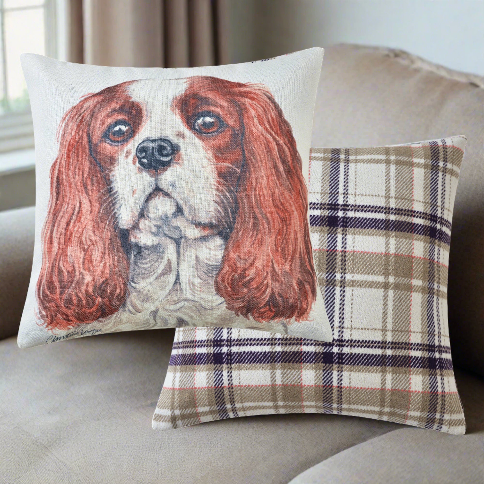 Cavalier King Charles Cushion