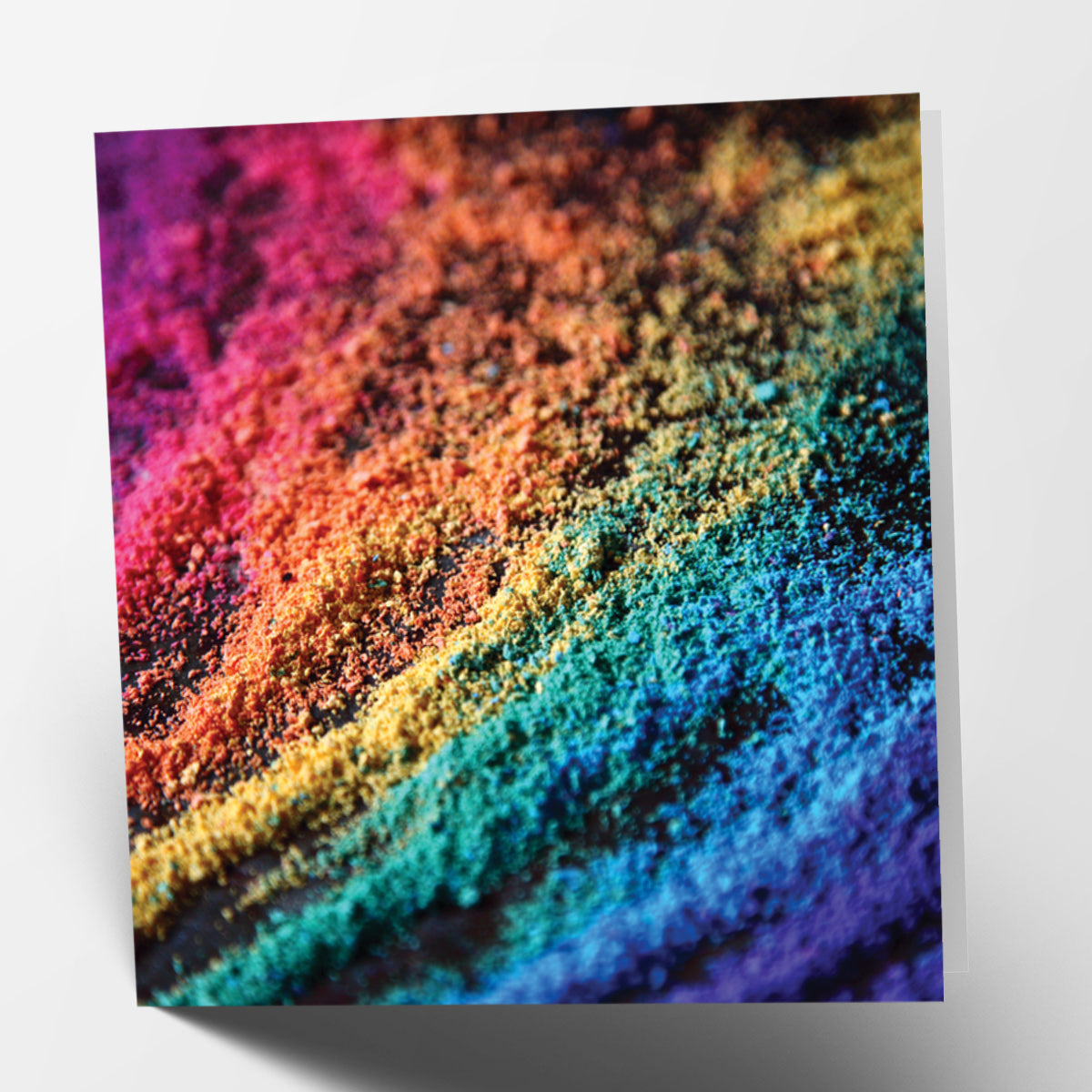 Rainbow Sand Card