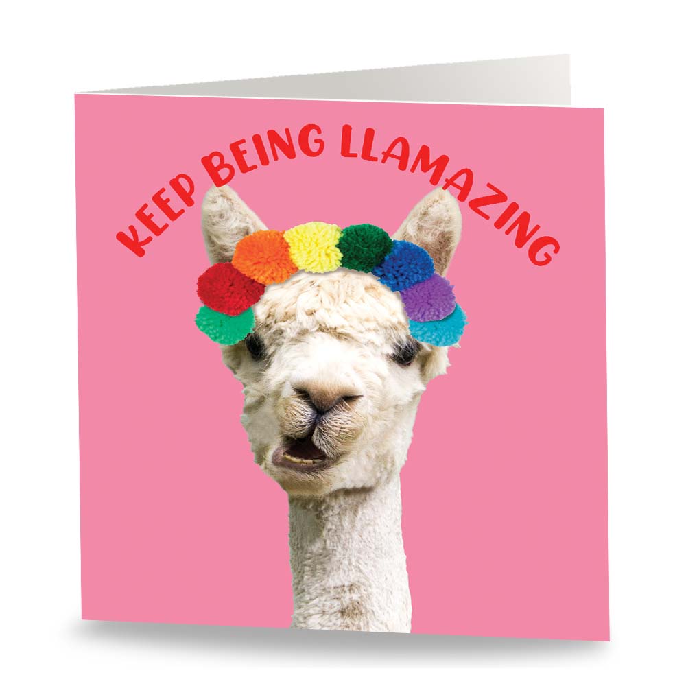 You&#39;re Llamazing Card