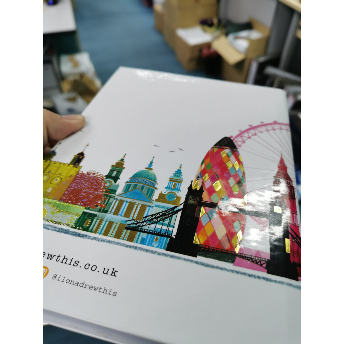 London Scene A5 Hardback Notebook