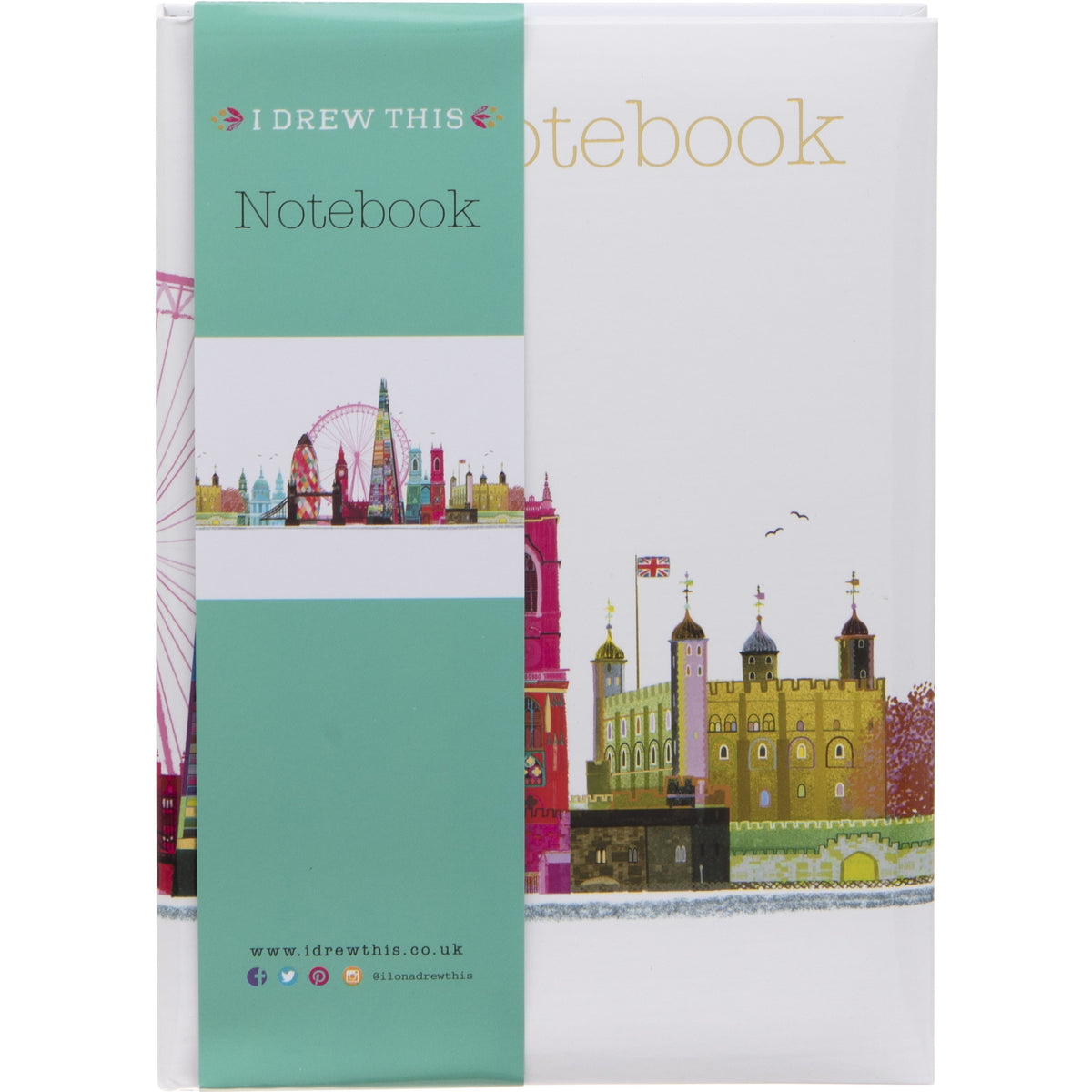 London Scene A5 Hardback Notebook