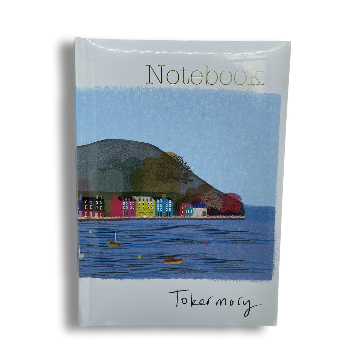 Tobermory Beach Scene Notebook A5