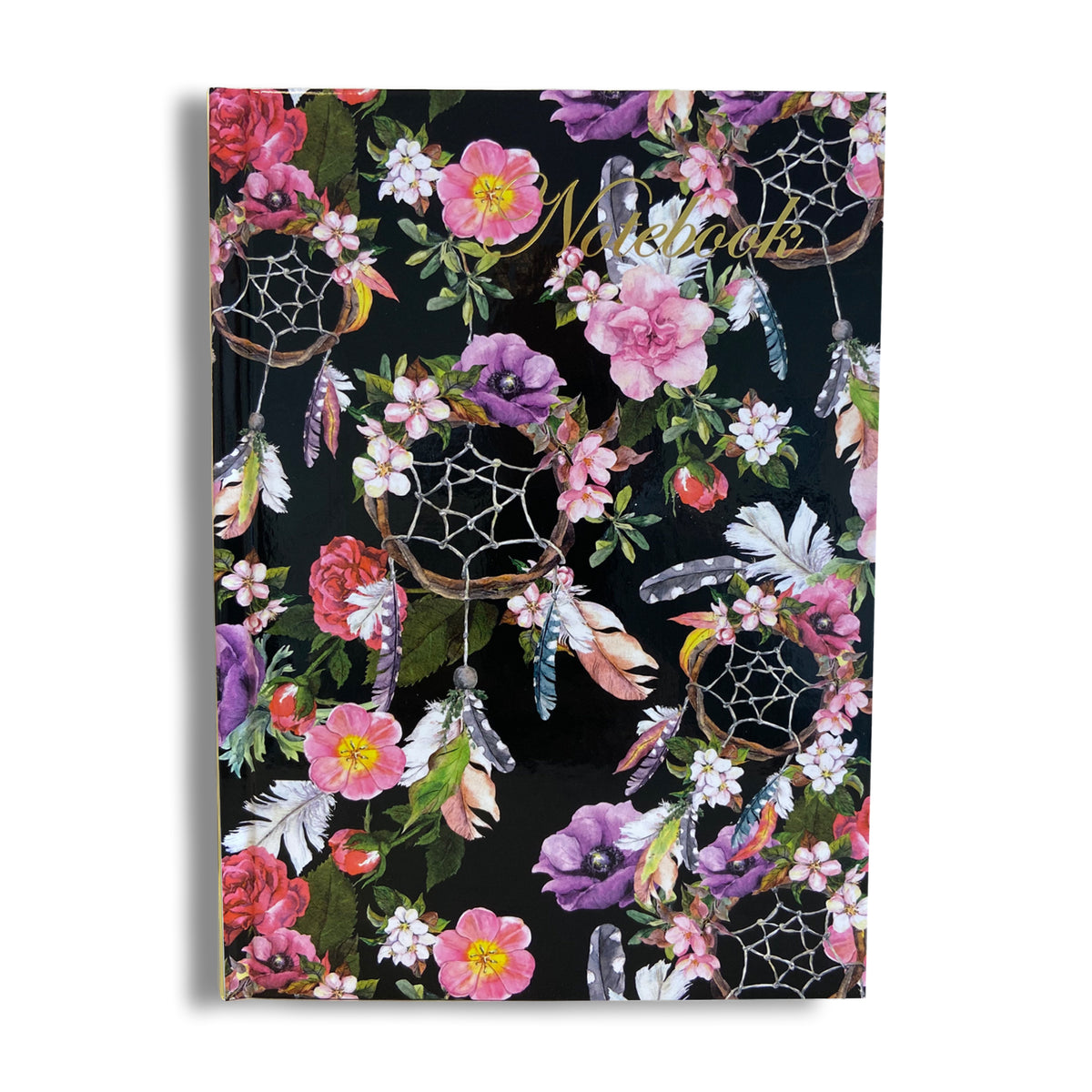 Dream Catcher Notebook in Black A5 Cover