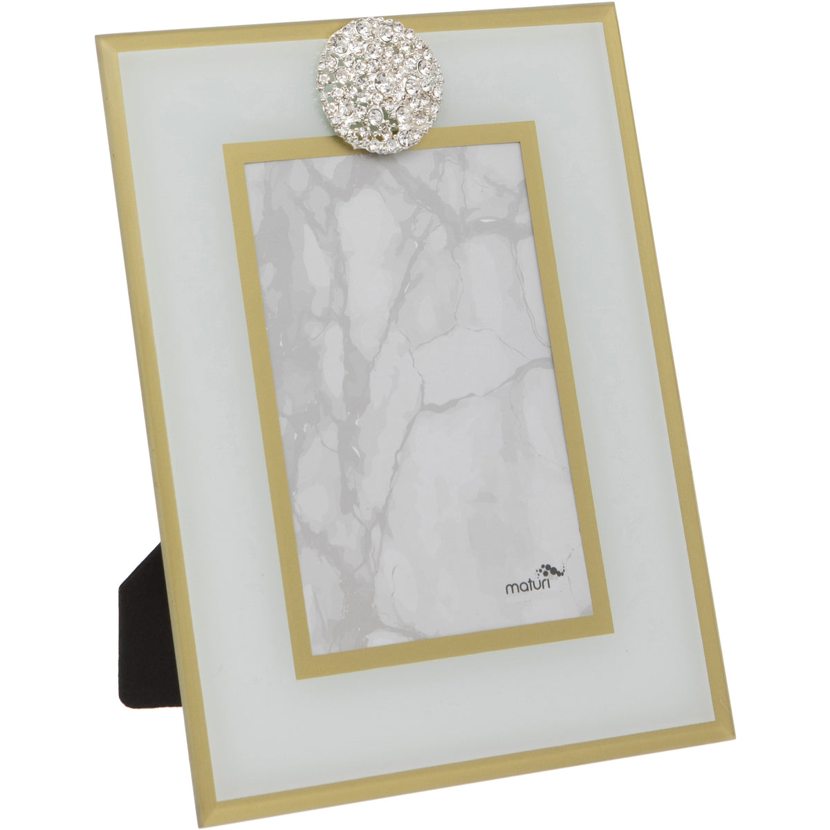 Diamante Glass Frame 5 x 7-Inch