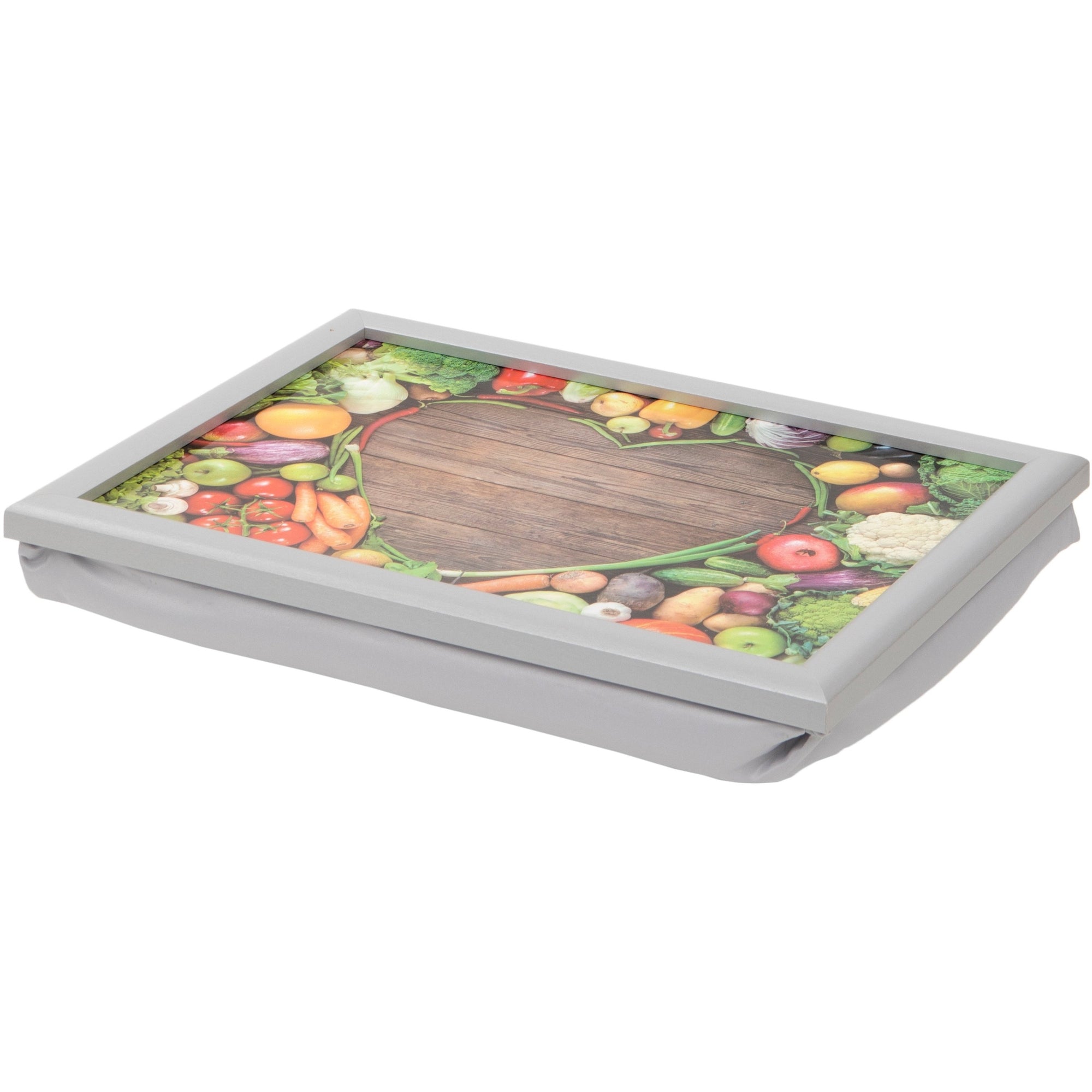 Vegetable Heart Lap Tray