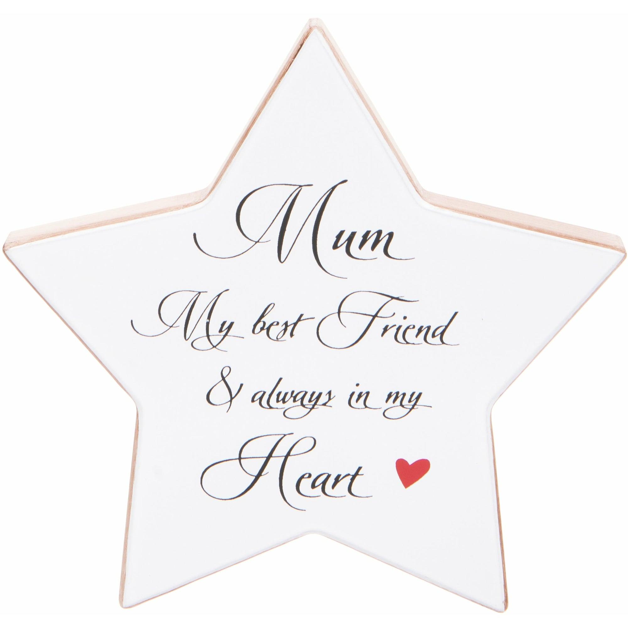 Mum Star Plaque 16 x 16cm