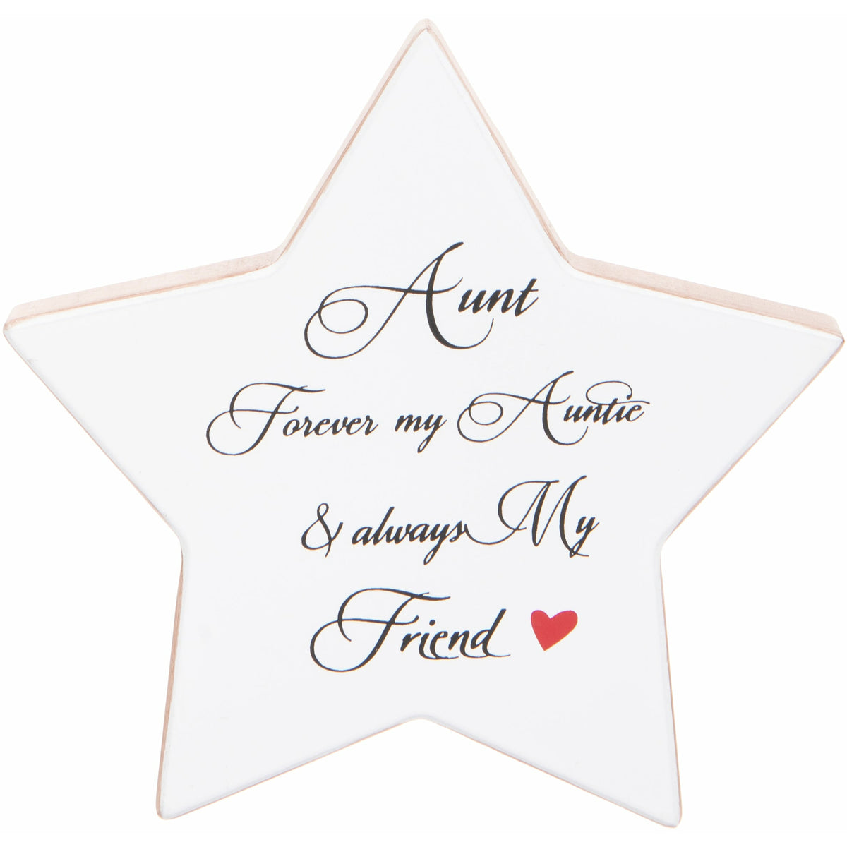 Aunt Star Plaque 16 x 16cm