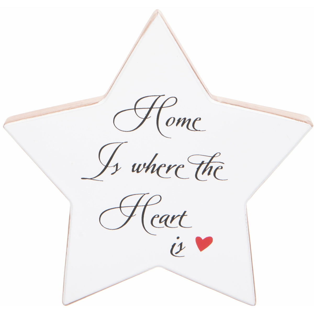 Home Star Plaque 16 x 16cm