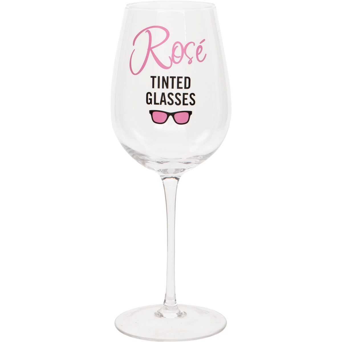 Rosé Tinted Glasses Wine Glass